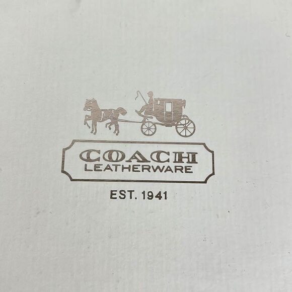 COACH Aliza Black Leather Ankle Booties High Heels size US 7 - Picture 14 of 16